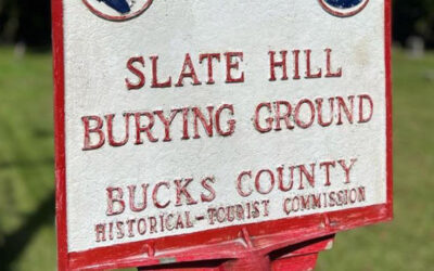 Senator Santarsiero and Representative Warren Announce State Funds for Restoration of Slate Hill Cemetery